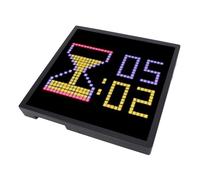 Sxhlseller Display Pixel Art 32x32 LED, Cornice Digitale con Controllo APP per l'arredamento della Sala Giochi, Schermo di Animazione Personalizzabile per Montaggio su Scrivania o a Parete