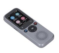 Sxhlseller Dispositivo del Traduttore Linguistico, Altoparlante Ad Alta Fidelity Smart Voice Photo Transport Touchscreen da 2 Pollici ISP per la Conferenza