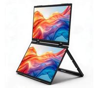 Sxhlseller Doppio Extender per Laptop, 15,6 Pollici 1080P, Plug Play, Rotazione di 330°