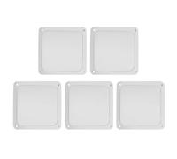 Sxhlseller Filtro Ventola da 120 Mm, Apertura Fine, Robusta Rete in Nylon, Telaio Magnetico, Flusso d'Aria Fluido, per Alimentatore Chassis PC, Porta di Ventilazione Ventola (White)