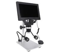 Sxhlseller Focusta Automatica 7in 1200x 12 MP Digital Microscopy Set per la Saldatura di Riparazione con Comodo Telecomando