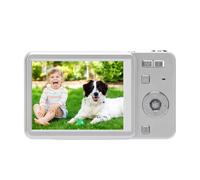 Sxhlseller Fotocamera Digitale 4K da 64 MP Messa a Fuoco Automatica con | Copertina Scorrevole Vintage, Schermo da 2,8 Pollici, Luce di Riempimento Incorporata, Vlogger da Viaggio Portatili,