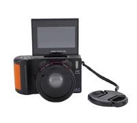 Sxhlseller Fotocamera Digitale da 6k 64mp, Fotocamera retrò WiFi a Fuoco Automatico con Zoom Ottico 18x e Schermo da 3 Pollici, Videocamere Anti Shake Compact per il Viaggio Fotografico (BLACK)
