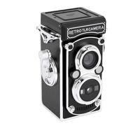 Sxhlseller Fotocamera Digitale retrò Portatile 24M 2.7K |Messa a Fuoco Automatica Stile TLR a Doppia Lente Vintage per Viaggi, Registrazione Quotidiana, Lunga Durata della Batteria (WHITE)
