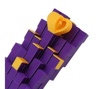 Sxhlseller Giocattolo con Scatola Regalo Stampato in 3D, Modello Puzzle 3D Mobile e Modificabile, con Divertente Gioco di Impilamento, Rompicapo e Gioco Sensoriale per Bambini (Viola e oro brillante)
