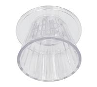 Sxhlseller Gocciolatore per caffè Wave, Tazza con Filtro per Versare il Fondo Piatto Trasparente in PC per un'estrazione Coerente con a Coste e Design Staccabile Facile Pulizia