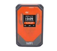 Sxhlseller Il Router WiFi Mobile 4G Supporta 8 Dispositivi, Hotspot da Viaggio Portatile con Display LCD e Slot per Scheda SIM per Viaggi in Campeggio, Hotel, 300 Mbps