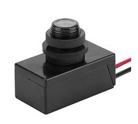 Sxhlseller Interruttore Fotocellula 10-50VDC Sensore Luce, | Mini interruttore di controllo della luce a LED, con guarnizione impermeabile, per lampione, dal tramonto all\'alba