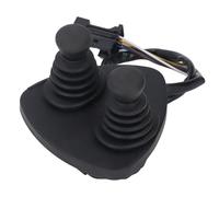 Sxhlseller Joystick a Doppia Impugnatura per Carrello Elevatore Leva di Controllo in Alluminio Resistente per 335 336 Sostituzione per Piccolo Carrello Elevatore Caricatore per Trattore per Vari