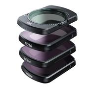 Sxhlseller Kit Filtro Magnetic 4 Pack ND e CPL per 3 Accessori per Lenti 4 Pacchetto CPL/ND16/ND64/ND256, Filtro a Rivestimento Multi