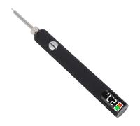 Sxhlseller Kit Penna Bruciafilo Senza Fili con Display Digitale, Strumento Ricaricabile con 3 Impostazioni di Calore per Creazione di Gioielli, Perline, Lavorazione della Pelle e Cucito (BLACK)