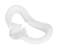 Sxhlseller La Copertura per il Viso con Maschera in Silicone Resistente Al Sudore per gli Occhiali Meta 3 VR Migliora il Campo Visivo per gli Appassionati di Esercizio (WHITE)