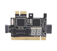 Sxhlseller La Scheda Diagnostica della Scheda Madre Identifica in Modo Efficiente i Problemi per PC, E con Indicatori LED - Analizzatore della Madre TL611 Pro per Utenti PCI E