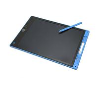 Sxhlseller LCD Writing Tablet 10in Lavagna Cancellabile per Bambini (blu | Blocco da disegno colorato, attività di apprendimento in età prescolare, cancellazione con un pulsante, schermo di