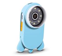 Sxhlseller Lente D'ingrandimento, Microscopio Digitale con Schermo LCD da 2 Pollici 1000x con 8 Luci LED, Tempo di Riproduzione 2,5 Ore, per L'educazione Scientifica dei Bambini, la Scuola (BLUE)