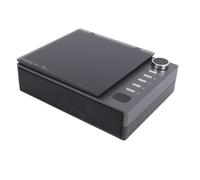 Sxhlseller Lettore CD Portatile HarmonyTune |Bluetooth 5.1 e Radio FM, Batteria da 2600 MAh con 4 Ore di Riproduzione, Telecomando e Audio Hi Fi per Uso Domestico e in Ufficio (BLACK)