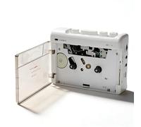 Sxhlseller Lettore di Cassette Bluetooth, Stereo retrò Portatile con Bluetooth 6.0 e Jack per Cuffie da 3,5 Mm, Altoparlante e Microfono Integrati, per Viaggi in Auto nel Parco di Casa