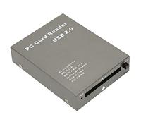 Sxhlseller Lettore di Schede PCMCIA USB 2.0, Interfaccia USB 2.0 per PC Card ATA, PCMCIA, Lettore di Schede di Memoria PC Card, Supporto Ad Alta capacità 20MB-20G, Plug and Play, Hot Swap