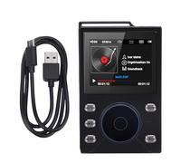 Sxhlseller Lettore MP3 HiFi con Bluetooth 5.4, Lettore Musicale Lossless DSD FLAC, Lettori Audio Digitali Portatili Ad Alta Risoluzione con Scheda di Memoria, (64 GB di piccola scheda di memoria