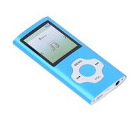 Sxhlseller Lettore Musicale MP3, Scheda di Memoria da 64 GB, Supporta 10 Ore di Riproduzione, Ideale per Allenamenti in Palestra, Cavo Dati Incluso (BLUE)