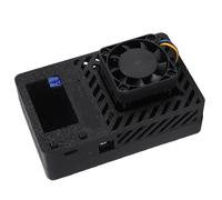 Sxhlseller Macchina per il Mining di Bitcoin, Hash Rate di 500 G/s con Efficienza Energetica di 13 W/TH, Modulo WLAN Integrato e Display da 1,26 Pollici, per Uso Domestico e Mining (Spina europea)