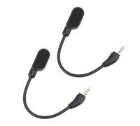 Sxhlseller Microfono di Ricambio da 2 Pezzi per Cuffie da Gioco Cloud III, Microfono Staccabile con Cancellazione del Rumore e Nitido, Spina da 3,5 Mm