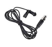 Sxhlseller Microfono Lavalier con Clip, Interfaccia XLR, Condensatore Unidirezionale per Sistemi Wireless, Registrazione di Interviste Sul Palco, Nero per Artisti Sul Palco, Conferenze,
