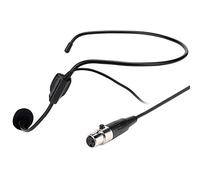 Sxhlseller Microfono Professionale Mini XLR a 3 Pin con Archetto |Microfono a Condensatore a Forma di Cuore con Spina TA3F per Trasmettitore in, Sport e Polizia