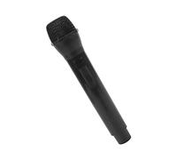 Sxhlseller Microfono Professionale per Karaoke, Microfono Finto Realistico per Canto, in Plastica Leggera per Performance Sul Palco, di Simulazione Durevole per Spettacoli di Danza (BLACK)