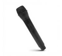 Sxhlseller Microfono Realistico per Performance Sul Palco, Simulazione in Plastica Leggera con Design a Interruttore, Giocattolo Fotografico per Feste con Discorsi per Bambini (BLACK)