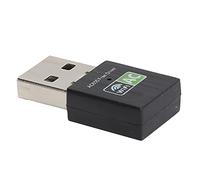 Sxhlseller Mini 2,4 GHz + 5 GHz Wi FI Adattatore Ethernet 600 Mbps USB Ricevitore per Rapido e Pratico [Connettiti a Reti wireless]