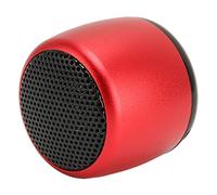 Sxhlseller Mini Altoparlante Bluetooth in Metallo con Subwoofer |USB Ricaricabile Portatile Wireless BT 5.0, Chiamate in Vivavoce per Telefono Tablet PC (rosso)