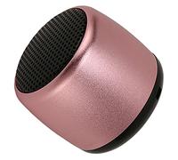 Sxhlseller Mini Altoparlante Bluetooth in Metallo con Subwoofer |USB Ricaricabile Portatile Wireless BT 5.0, Chiamate in Vivavoce per Telefono Tablet PC (PINK)
