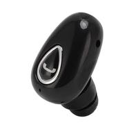 Sxhlseller Mini Auricolare Singolo Bluetooth, Auricolare Singolo Invisibile Wireless Piccolo con Microfono, Auricolare con Riduzione del Rumore per Lavori di Guida Sportiva