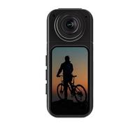 Sxhlseller Mini Fotocamera della Fotocamera del Corpo con Auido e Video, Videocamera POV FHD 2.7K, Usurata per il Corpo del Pollice con Supporto Magnetico, Display da 1,47 (BLACK)