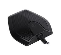 Sxhlseller Mini Microfono Portatile a Sfioramento Ricevitore di Registrazione USB a Doppio Condensatore per Video Insegnamento Sala Conferenze Game Webcast (Nero)