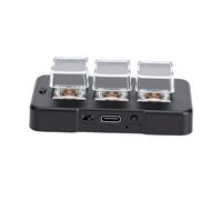 Sxhlseller Mini Tastiera Cablata a 3 Tasti Tastiera Efficiente per Scorciatoie Veloci e produttività per gli Utenti di PC (BLACK)