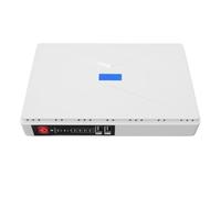 Sxhlseller Mini UPS Batteria di Backup Gruppo di continuità 8800mAh per Router, Uscita DC USB POE Bianca con capacità di 18 W per Modem e Sistemi di Telecamere di Sicurezza (Spina europea)