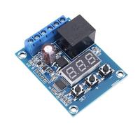 Sxhlseller Modulo relè di Tensione DC24V, Rilevamento Limite Superiore Inferiore 0-99,9 V con Display LED a Segmenti per Sistemi di Monitoraggio Industriale, Controllo di Carica e Scarica