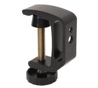 Sxhlseller Morsetto a C per Fotografia, Supporto per Montaggio in Lega di Alluminio Durevole per Tavolo, Morsetto Universale con Foro Filettato da 1/4" e 3/8" per Scrivania, a C con Cuscinetto