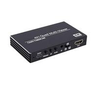 Sxhlseller Multiviewer HD Commutatore Schermo Quadruplo 4 in 1 Uscita, Multiviewer HDMI Senza Interruzioni 4K 30Hz con Telecomando, Processore Display Multischermo 4x1