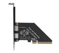 Sxhlseller PCIe 4.0 X8 a Oculink SFF-8612 Scheda di Espansione, Adattatore Ad Alta velocità da 128GT/S per GPU SSD NVME Esterno EGPU, Plug e Riproduzione di PC Linux