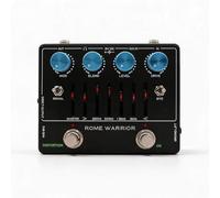 Sxhlseller Pedale Preamplificatore per Basso, Pedale Effetti EQ Grafico a 6 Bande con Uscita Cuffie Aux In per Basso Elettrico
