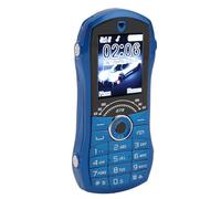 Sxhlseller Piccolo Cellulare Portatile per Anziani e Bambini, Telefono Cellulare per Anziani a Forma di Auto da 1,8 Pollici con Pulsanti Grandi, Batteria da 2400 MAh, Doppia Scheda, Doppio