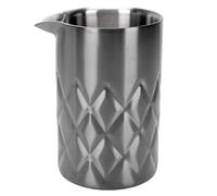 Sxhlseller PITA per le Barre di Miscelazione con una Doppia Parete, una Base Stabile in Acciaio in Vetro Facile da Pulire 540 Ml per la Raccolta (#2)