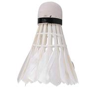 Sxhlseller Piumino D'Oca Volani 3 Pezzi Testa in Schiuma per Badminton | Coni per uccellini naturali, nucleo in sughero composito resistente, pratica in campo indoor