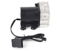 Sxhlseller Pompa per Raffreddamento PC Ad Acqua 500L/H Filettatura G1/4 | Struttura in plastica acrilica, alimentazione a 12 V CC, altezza di sollevamento di 4 metri, raffreddamento fai da te di