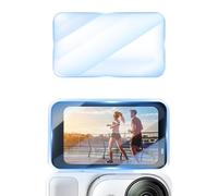 Sxhlseller Protettore dello Schermo da 2 Pacchetti per la Fotocamera Azione, Protezione per Lenti in Vetro Temperato 9H, Coperchio Protettivo a Prova di Acqua con Controllo Tocco Senza