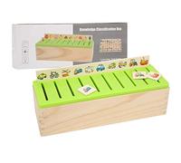 Sxhlseller Puzzle di Abbinamento per Bambini con Colori Vivaci per Migliorare le capacità Cognitive, Giocattolo in Legno di Alta qualità per lo Sviluppo della Salute Fisica e Mentale, Adatto Ai