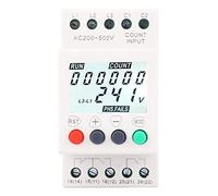 Sxhlseller Relè di Protezione Sequenza di Fase, Monitor di Tensione Modulare Montato su Guida con Display a Cristalli Liquidi per Operai